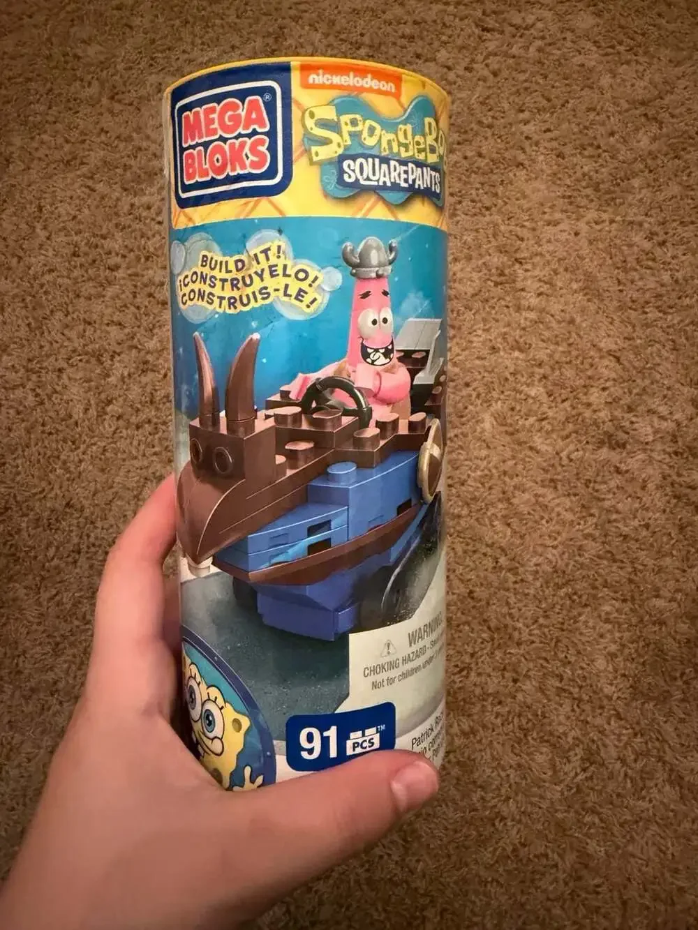 2014 Mega Bloks SpongeBob SquarePants Patrick